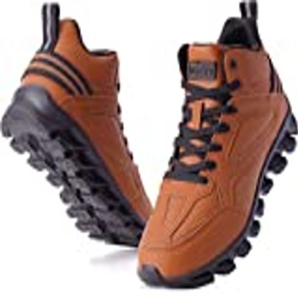 Joomra Men's Stylish Sneakers High Top Athletic-Inspired Shoes